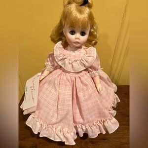 Madame Alexander Little Women Doll - Amy March With Box & Stand Pink Dress